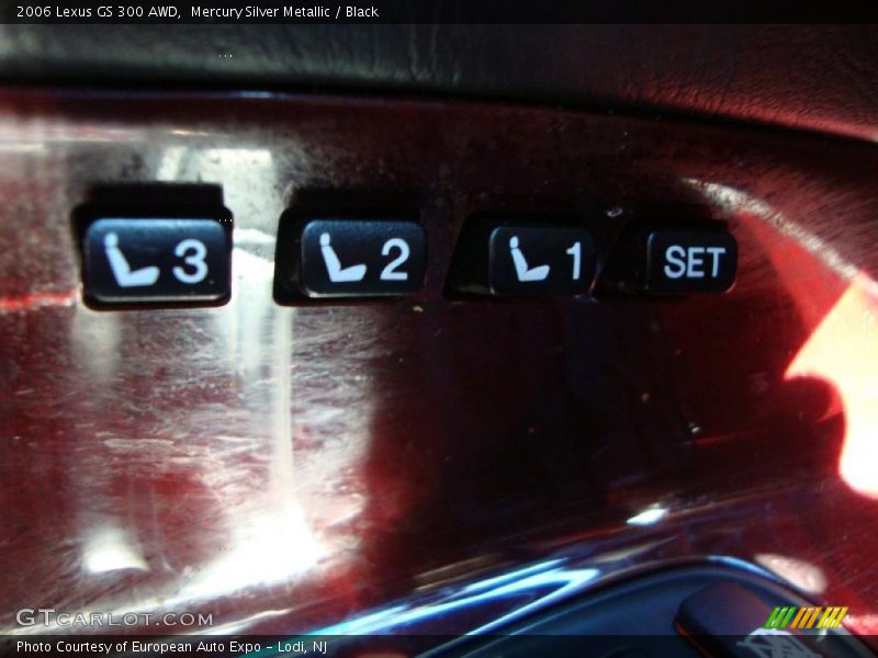 Mercury Silver Metallic / Black 2006 Lexus GS 300 AWD
