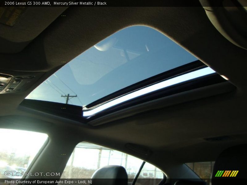 Mercury Silver Metallic / Black 2006 Lexus GS 300 AWD