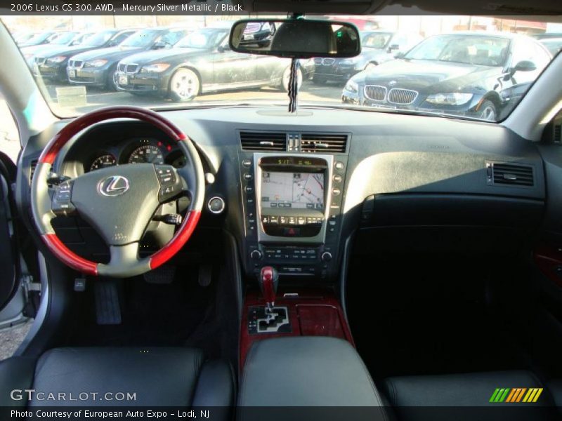 Mercury Silver Metallic / Black 2006 Lexus GS 300 AWD