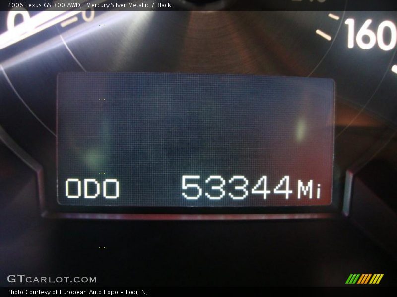 Mercury Silver Metallic / Black 2006 Lexus GS 300 AWD