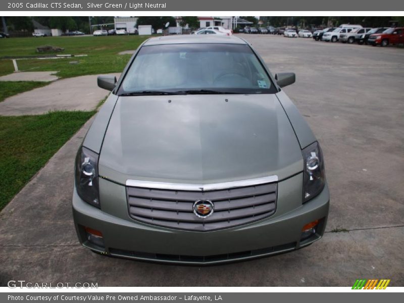 Silver Green / Light Neutral 2005 Cadillac CTS Sedan