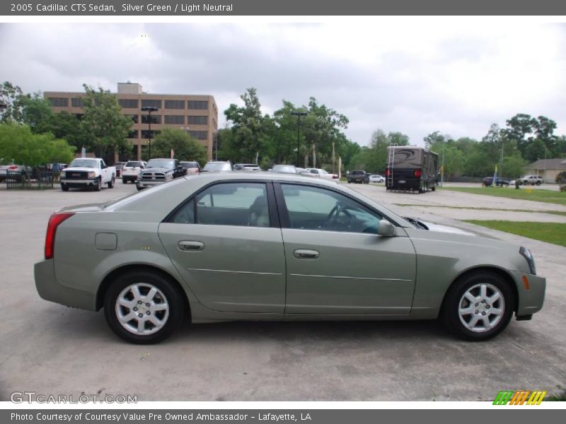 Silver Green / Light Neutral 2005 Cadillac CTS Sedan