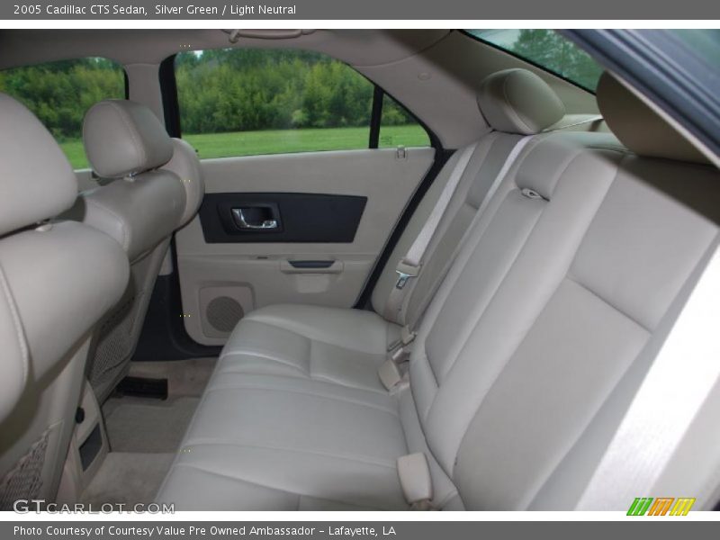 Silver Green / Light Neutral 2005 Cadillac CTS Sedan