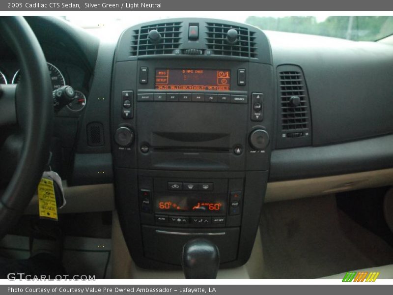 Silver Green / Light Neutral 2005 Cadillac CTS Sedan