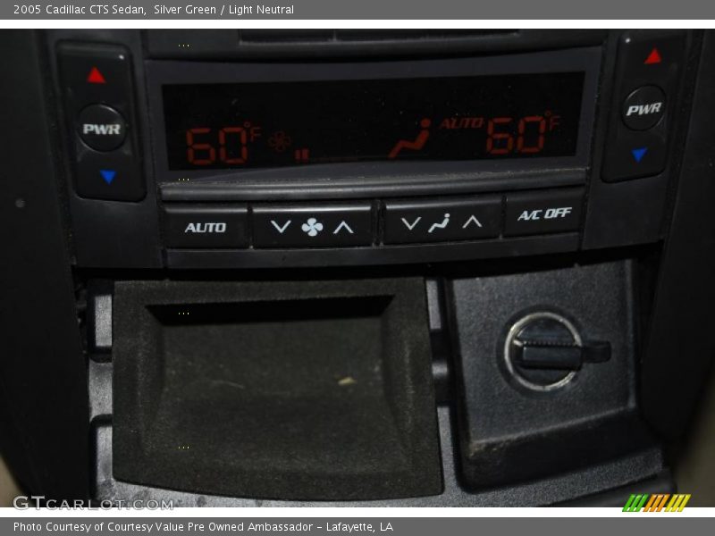 Silver Green / Light Neutral 2005 Cadillac CTS Sedan