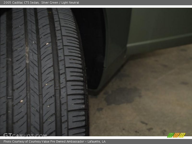 Silver Green / Light Neutral 2005 Cadillac CTS Sedan
