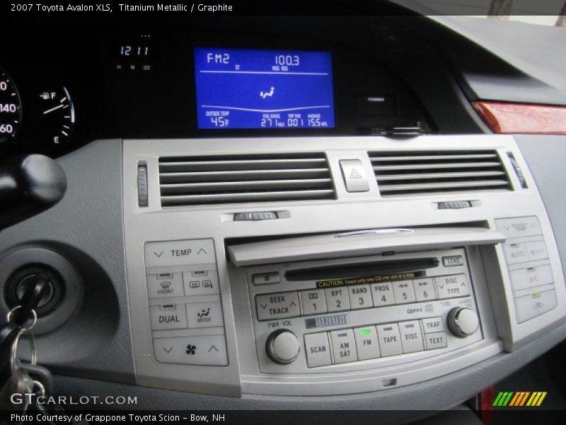 Titanium Metallic / Graphite 2007 Toyota Avalon XLS