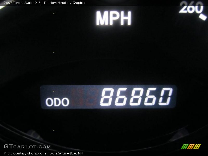Titanium Metallic / Graphite 2007 Toyota Avalon XLS
