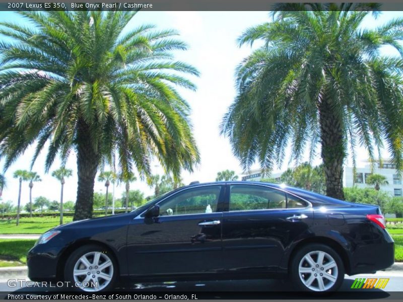 Blue Onyx Pearl / Cashmere 2007 Lexus ES 350