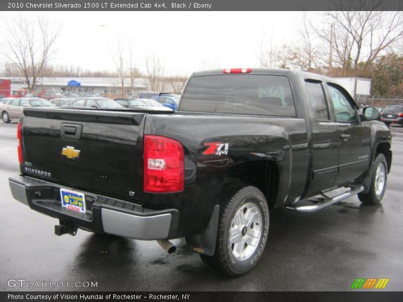 Black / Ebony 2010 Chevrolet Silverado 1500 LT Extended Cab 4x4