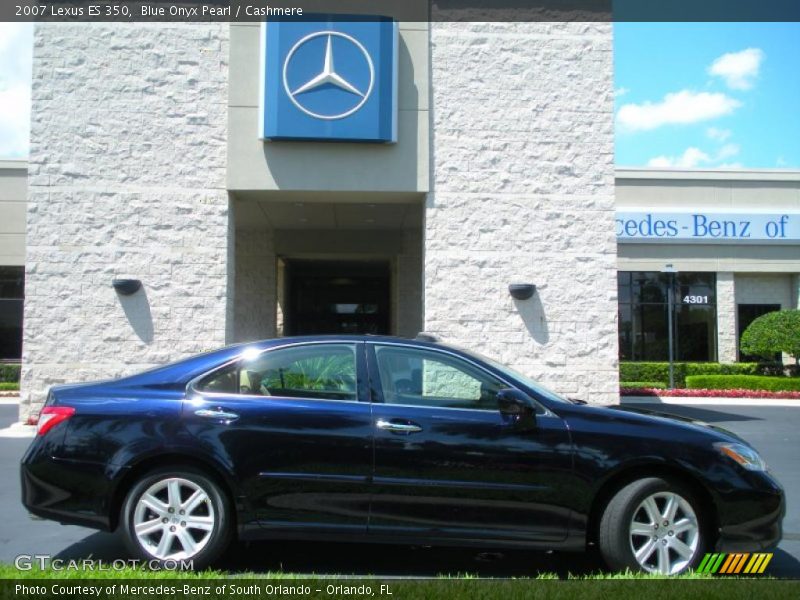 Blue Onyx Pearl / Cashmere 2007 Lexus ES 350
