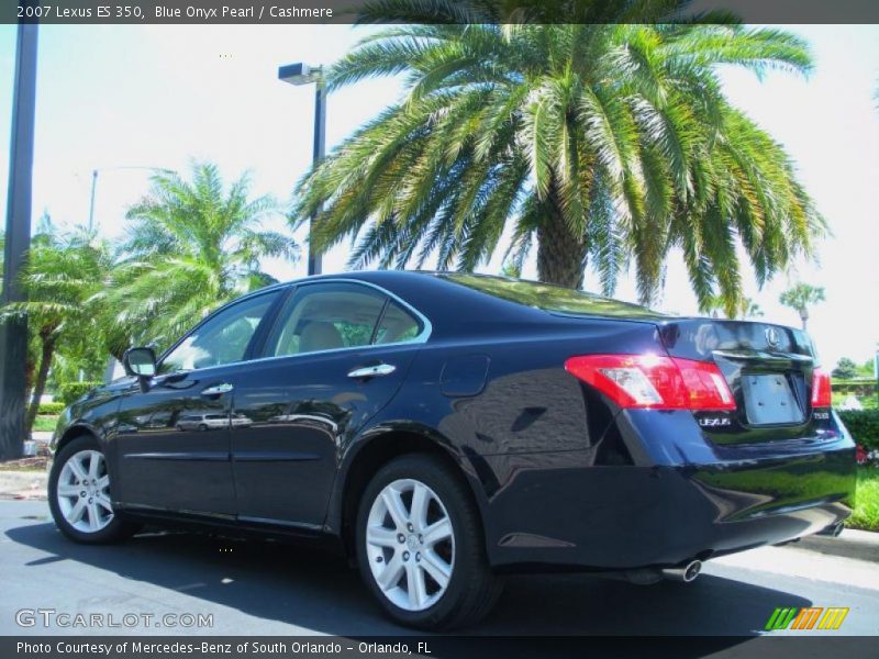 Blue Onyx Pearl / Cashmere 2007 Lexus ES 350