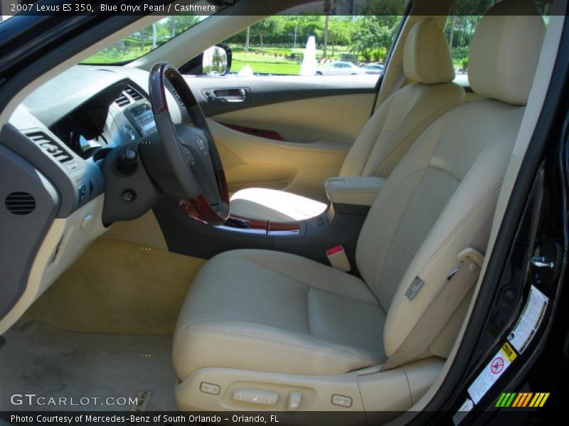 Blue Onyx Pearl / Cashmere 2007 Lexus ES 350