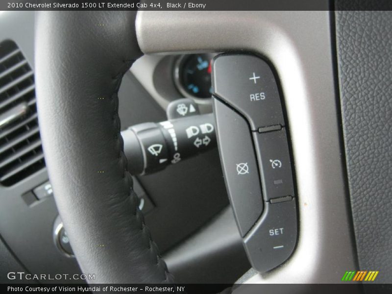 Black / Ebony 2010 Chevrolet Silverado 1500 LT Extended Cab 4x4