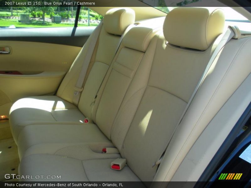 Blue Onyx Pearl / Cashmere 2007 Lexus ES 350