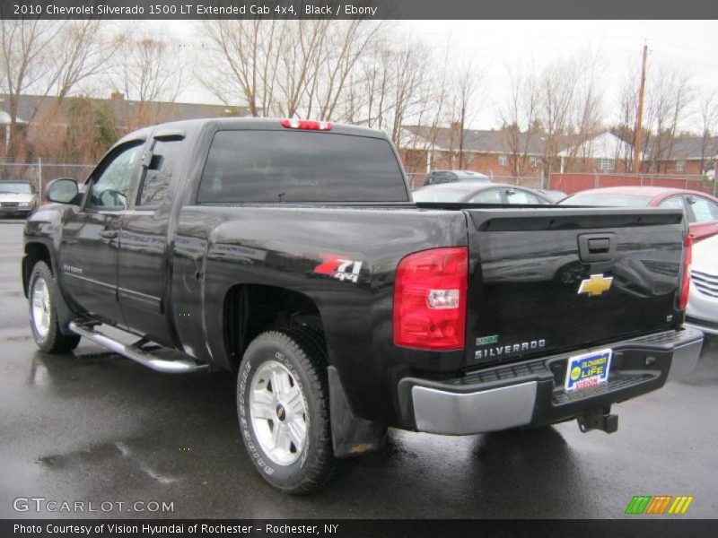 Black / Ebony 2010 Chevrolet Silverado 1500 LT Extended Cab 4x4