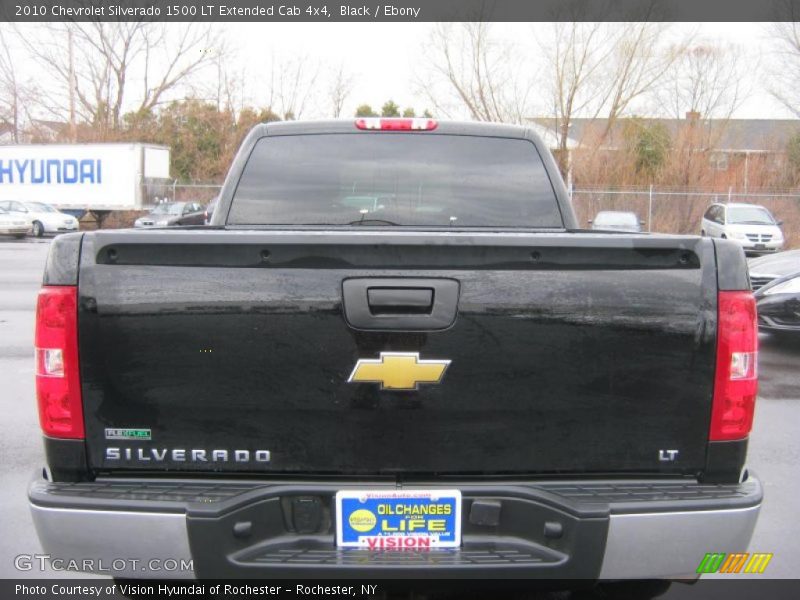 Black / Ebony 2010 Chevrolet Silverado 1500 LT Extended Cab 4x4