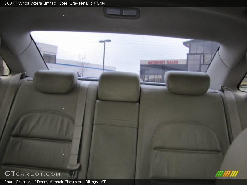 Steel Gray Metallic / Gray 2007 Hyundai Azera Limited