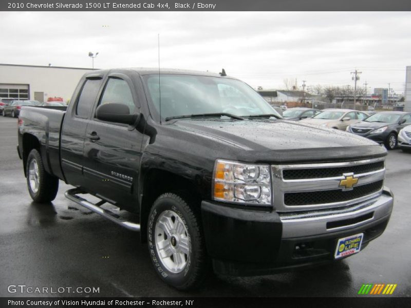 Black / Ebony 2010 Chevrolet Silverado 1500 LT Extended Cab 4x4