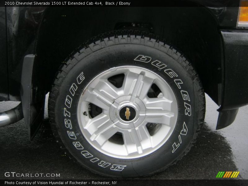 Black / Ebony 2010 Chevrolet Silverado 1500 LT Extended Cab 4x4