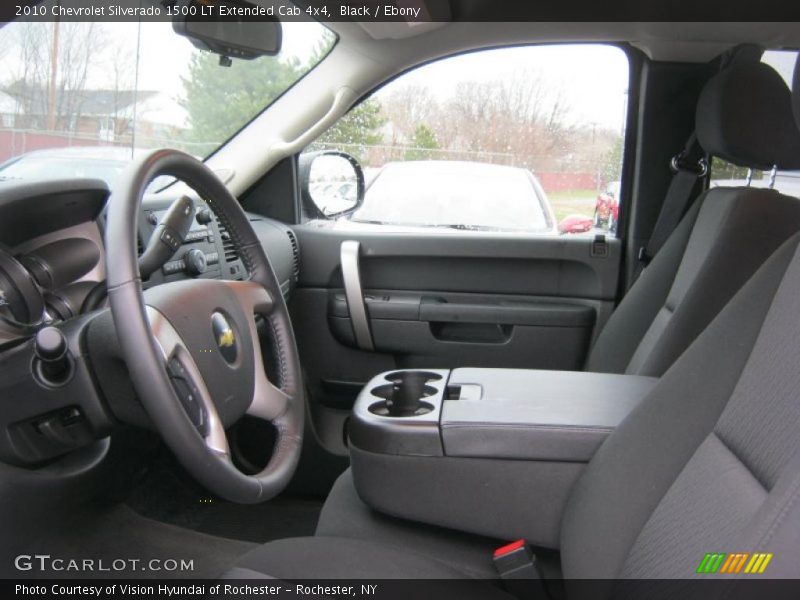 Black / Ebony 2010 Chevrolet Silverado 1500 LT Extended Cab 4x4