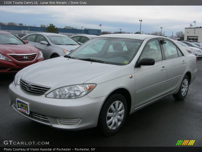 Lunar Mist Metallic / Stone Gray 2006 Toyota Camry LE