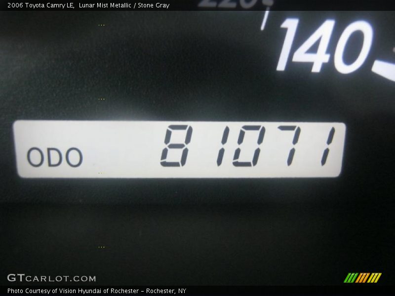 Lunar Mist Metallic / Stone Gray 2006 Toyota Camry LE