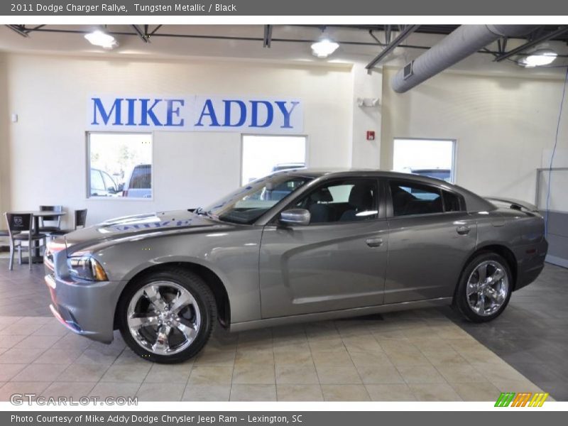 Tungsten Metallic / Black 2011 Dodge Charger Rallye