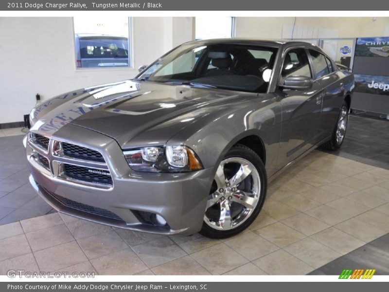 Tungsten Metallic / Black 2011 Dodge Charger Rallye