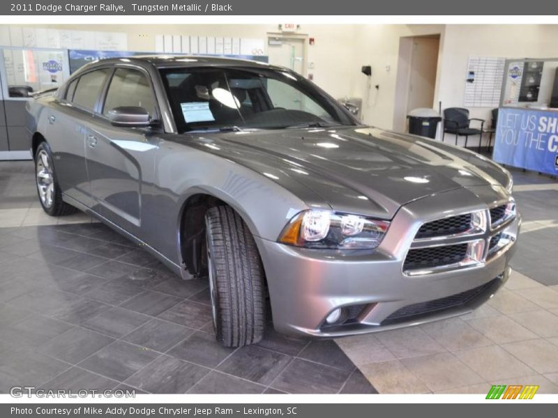 Tungsten Metallic / Black 2011 Dodge Charger Rallye