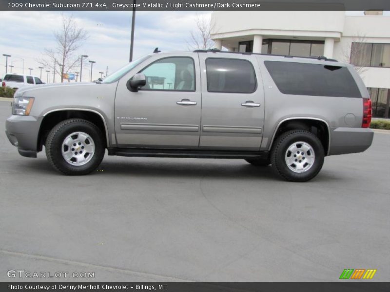 Greystone Metallic / Light Cashmere/Dark Cashmere 2009 Chevrolet Suburban Z71 4x4