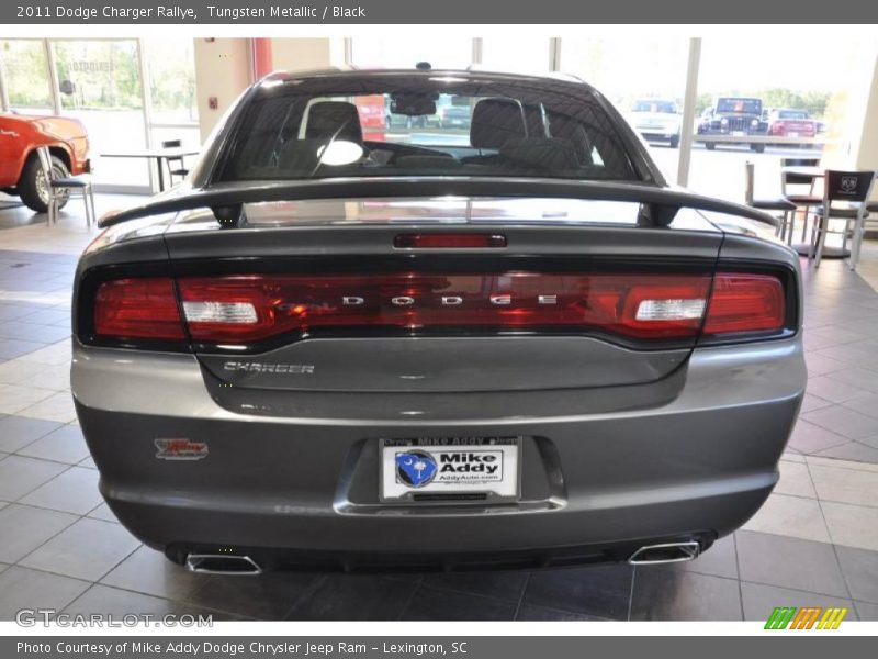 Tungsten Metallic / Black 2011 Dodge Charger Rallye