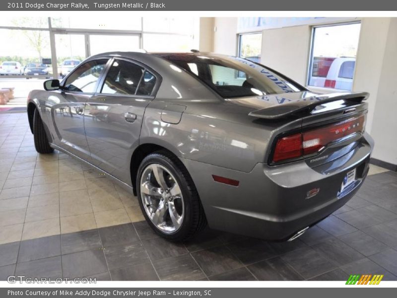 Tungsten Metallic / Black 2011 Dodge Charger Rallye