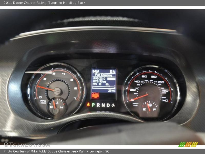 Tungsten Metallic / Black 2011 Dodge Charger Rallye