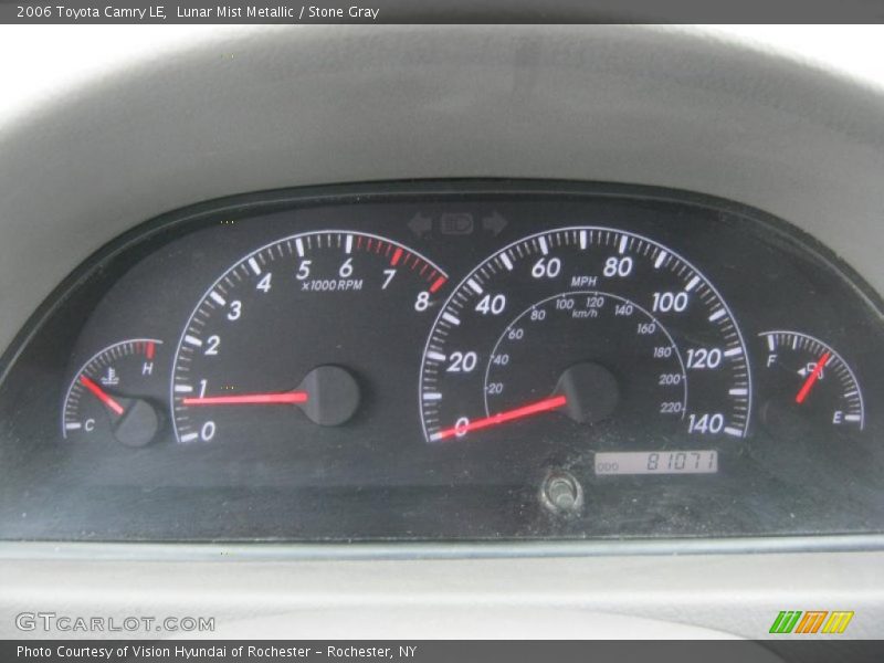  2006 Camry LE LE Gauges