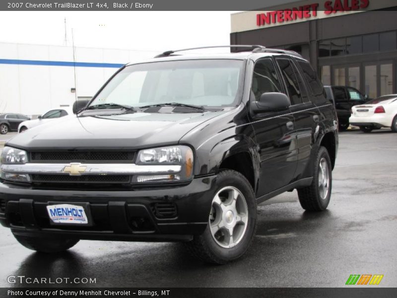 Black / Ebony 2007 Chevrolet TrailBlazer LT 4x4