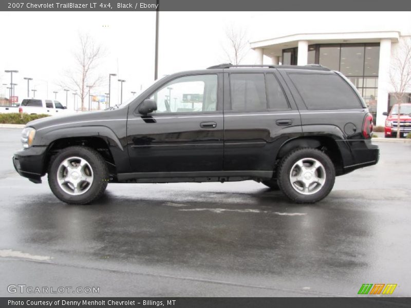 Black / Ebony 2007 Chevrolet TrailBlazer LT 4x4