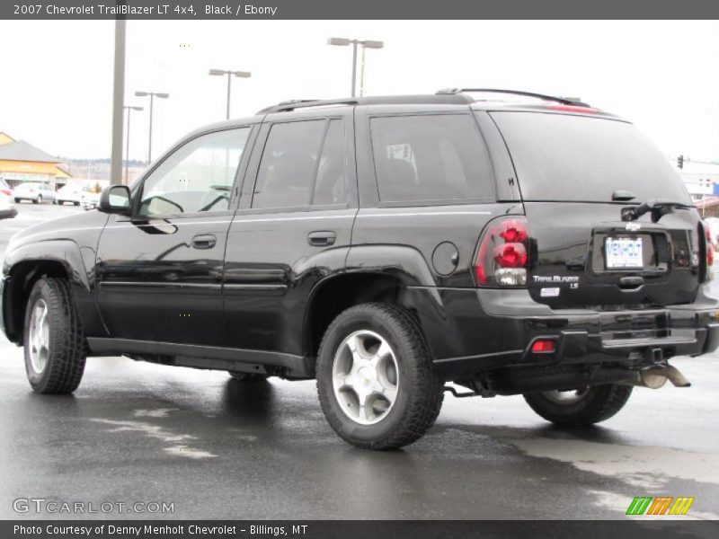 Black / Ebony 2007 Chevrolet TrailBlazer LT 4x4