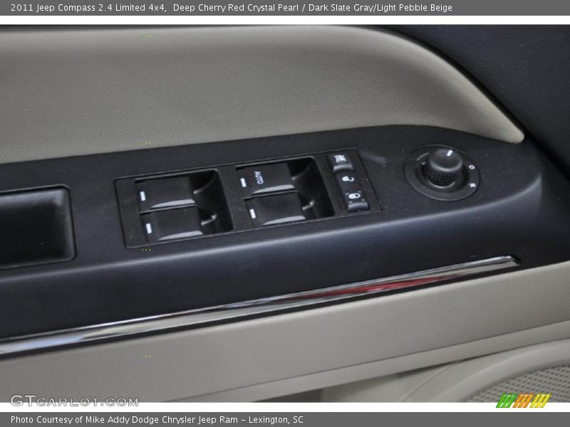 Deep Cherry Red Crystal Pearl / Dark Slate Gray/Light Pebble Beige 2011 Jeep Compass 2.4 Limited 4x4