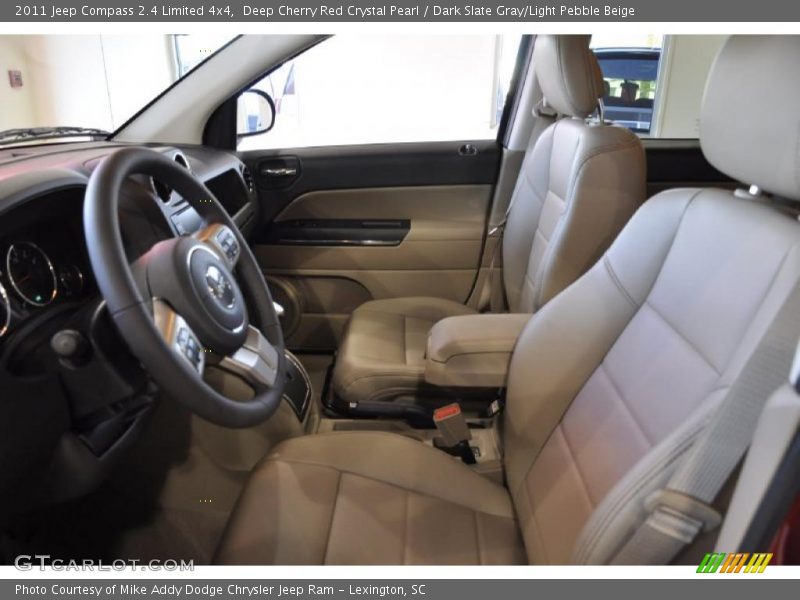 Deep Cherry Red Crystal Pearl / Dark Slate Gray/Light Pebble Beige 2011 Jeep Compass 2.4 Limited 4x4