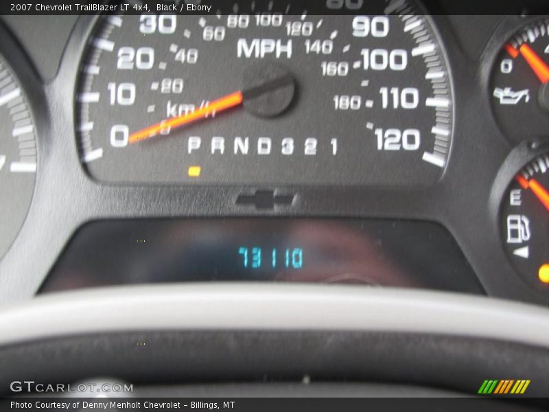 Black / Ebony 2007 Chevrolet TrailBlazer LT 4x4