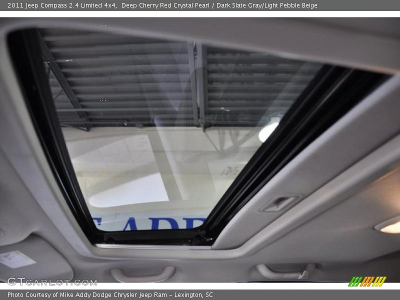 Deep Cherry Red Crystal Pearl / Dark Slate Gray/Light Pebble Beige 2011 Jeep Compass 2.4 Limited 4x4