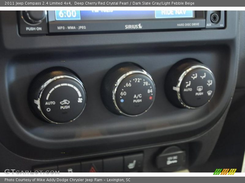 Controls of 2011 Compass 2.4 Limited 4x4