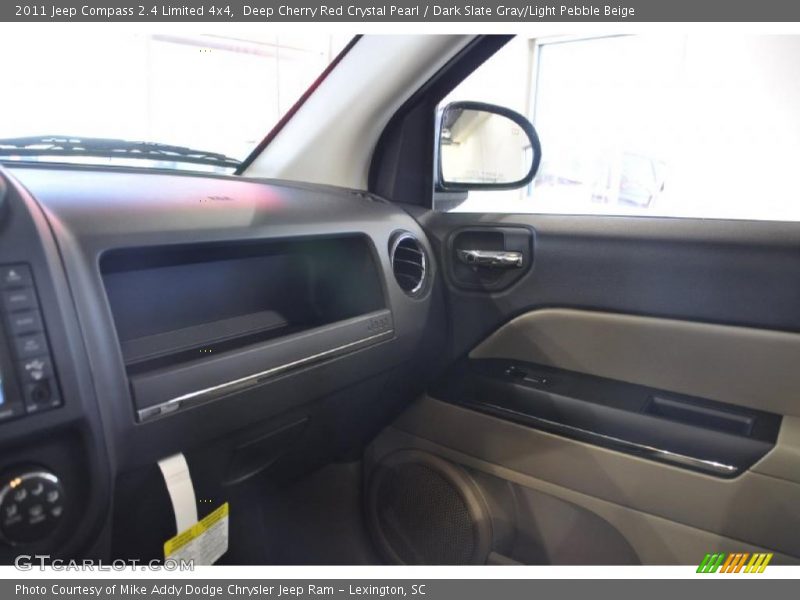 Deep Cherry Red Crystal Pearl / Dark Slate Gray/Light Pebble Beige 2011 Jeep Compass 2.4 Limited 4x4