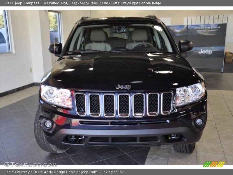 Blackberry Pearl / Dark Slate Gray/Light Pebble Beige 2011 Jeep Compass 2.4 Limited 4x4