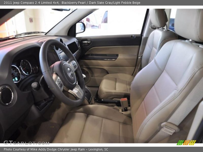 Blackberry Pearl / Dark Slate Gray/Light Pebble Beige 2011 Jeep Compass 2.4 Limited 4x4