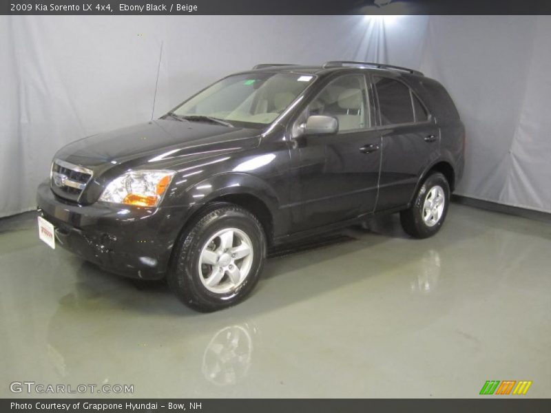 Ebony Black / Beige 2009 Kia Sorento LX 4x4