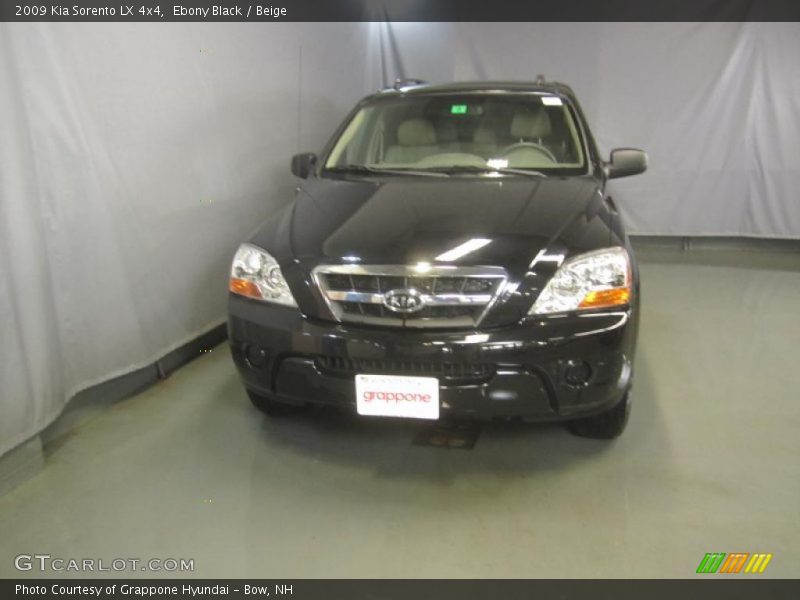 Ebony Black / Beige 2009 Kia Sorento LX 4x4