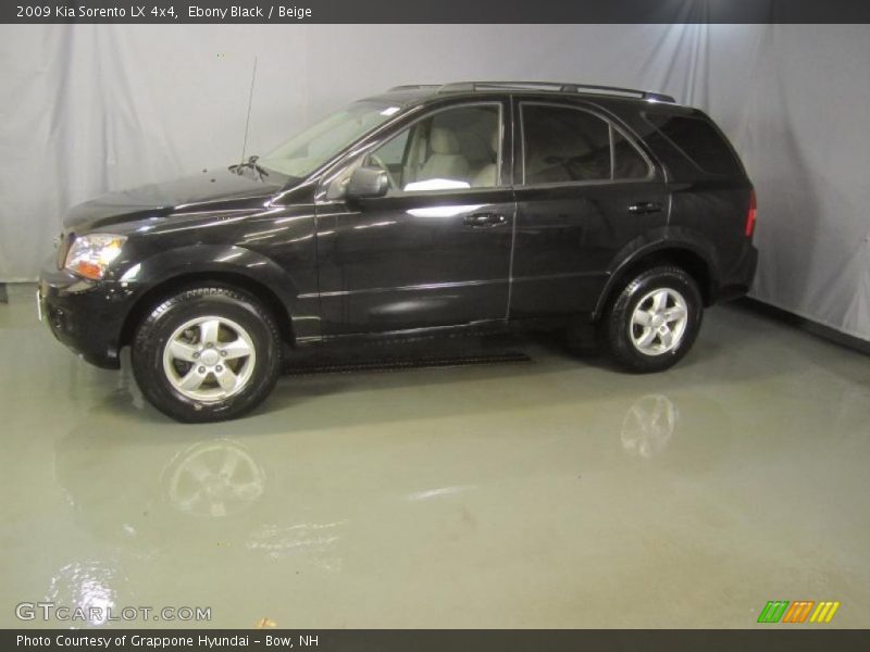 Ebony Black / Beige 2009 Kia Sorento LX 4x4