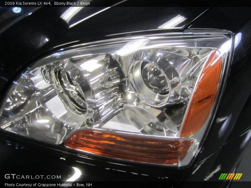 Ebony Black / Beige 2009 Kia Sorento LX 4x4